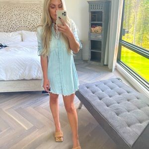 Bella Dahl Soft Denim Shirt Dress